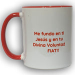 Mug (taza) * Los dos Sagrados Corazones de Jesús y Maria